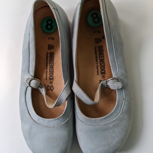 Birkenstock nubuck Mary Jane shoes 7(38) in EUC - Picture 4 of 6